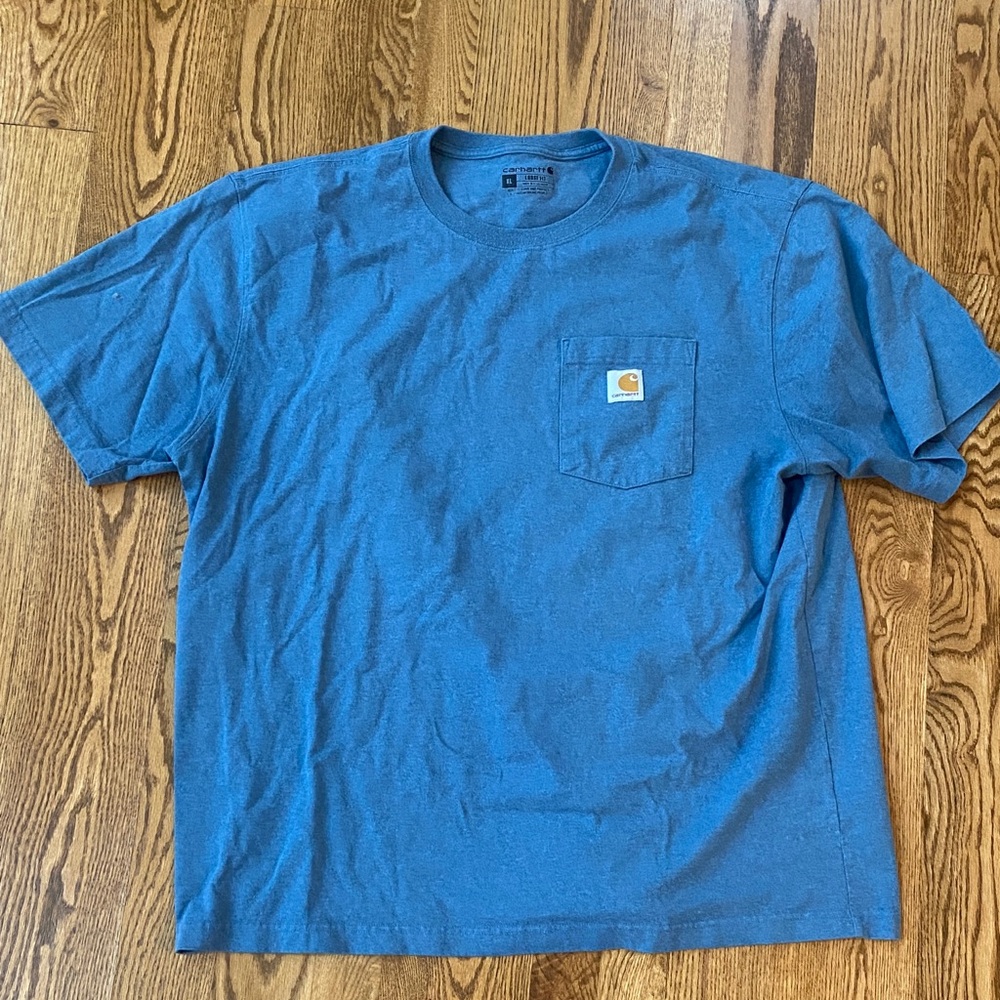 Carhartt t- shirt bundle (2) shirts shirt sleeves relaxed fit loose fit XL - Picture 2 of 10